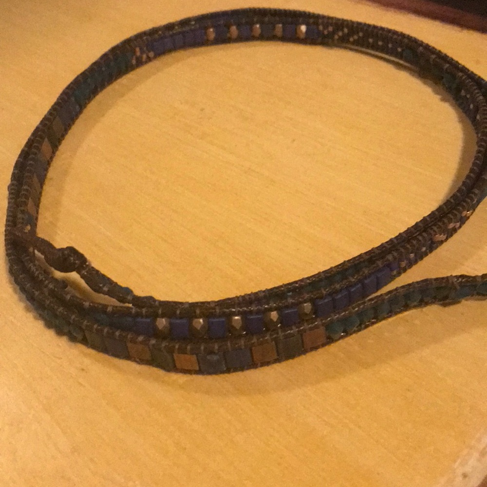 Blue necklace